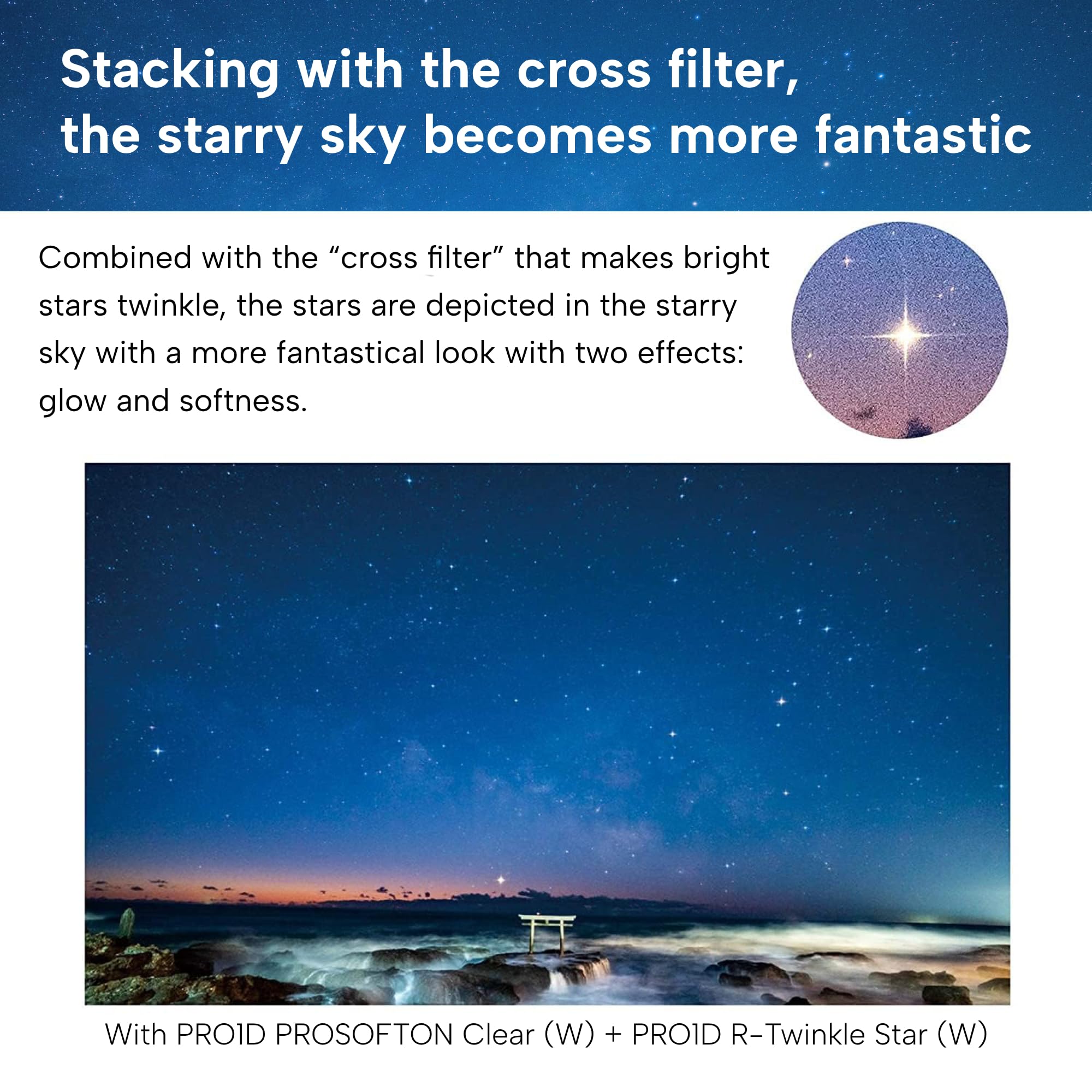 Kenko Filtro de Lente de Efecto Suave, PRO1D PROSOFTON Clear 67mm, para la fotografía de paisajes y Estrellas, para la fotografía de Retrato, 517703