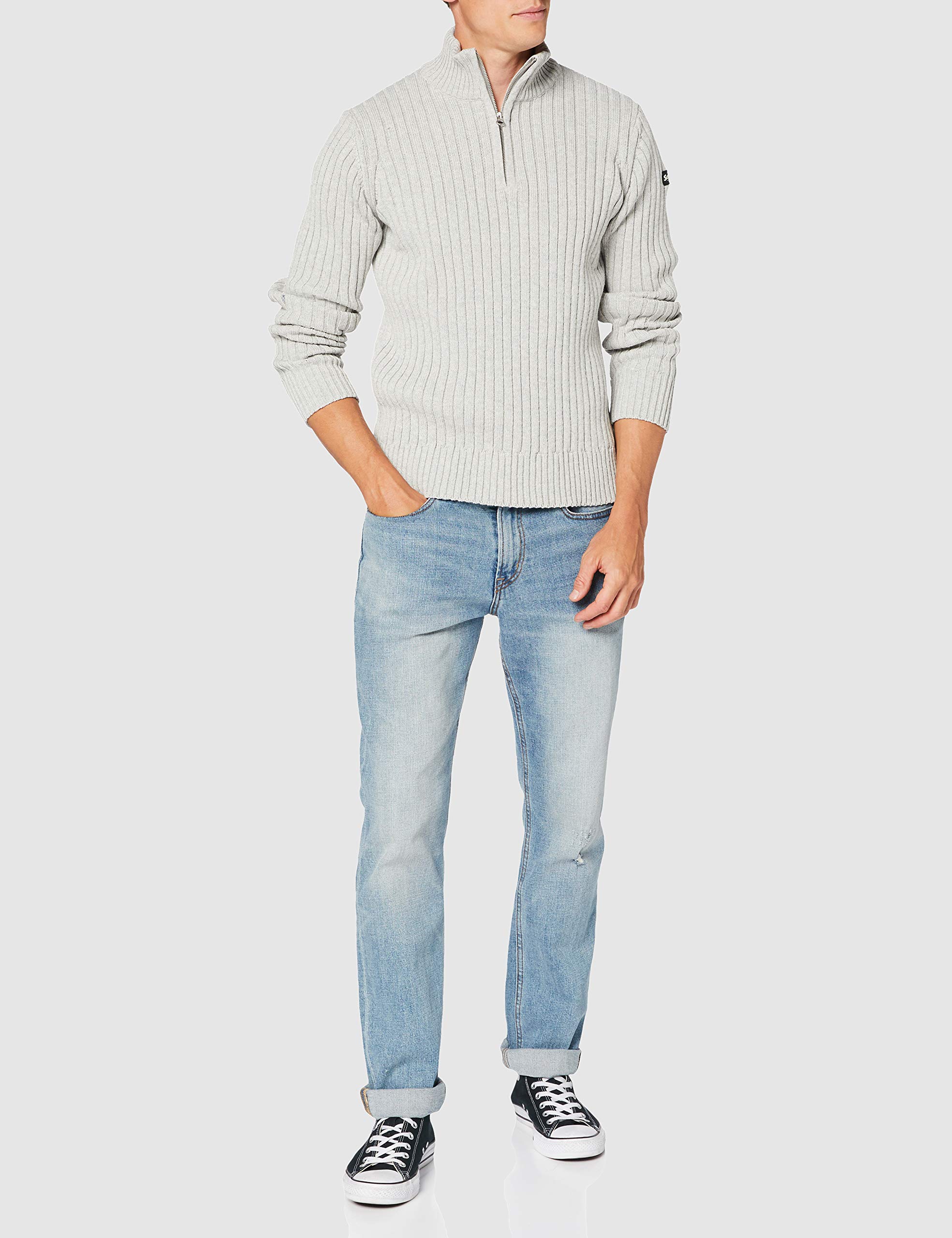 Schott NYC Plecorage2 Maglione Pullover Uomo