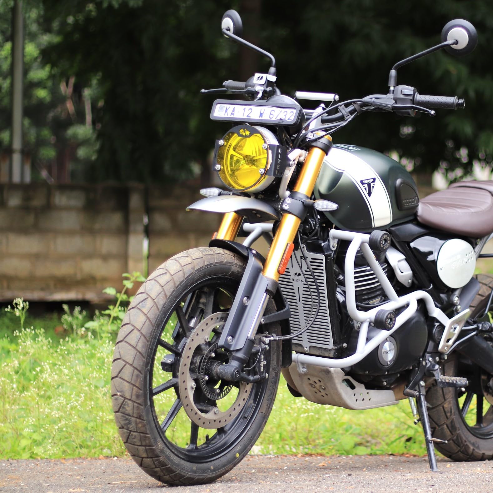 Bizen Triumph Speed 400 & Scrambler 400x Premium Crash Guard