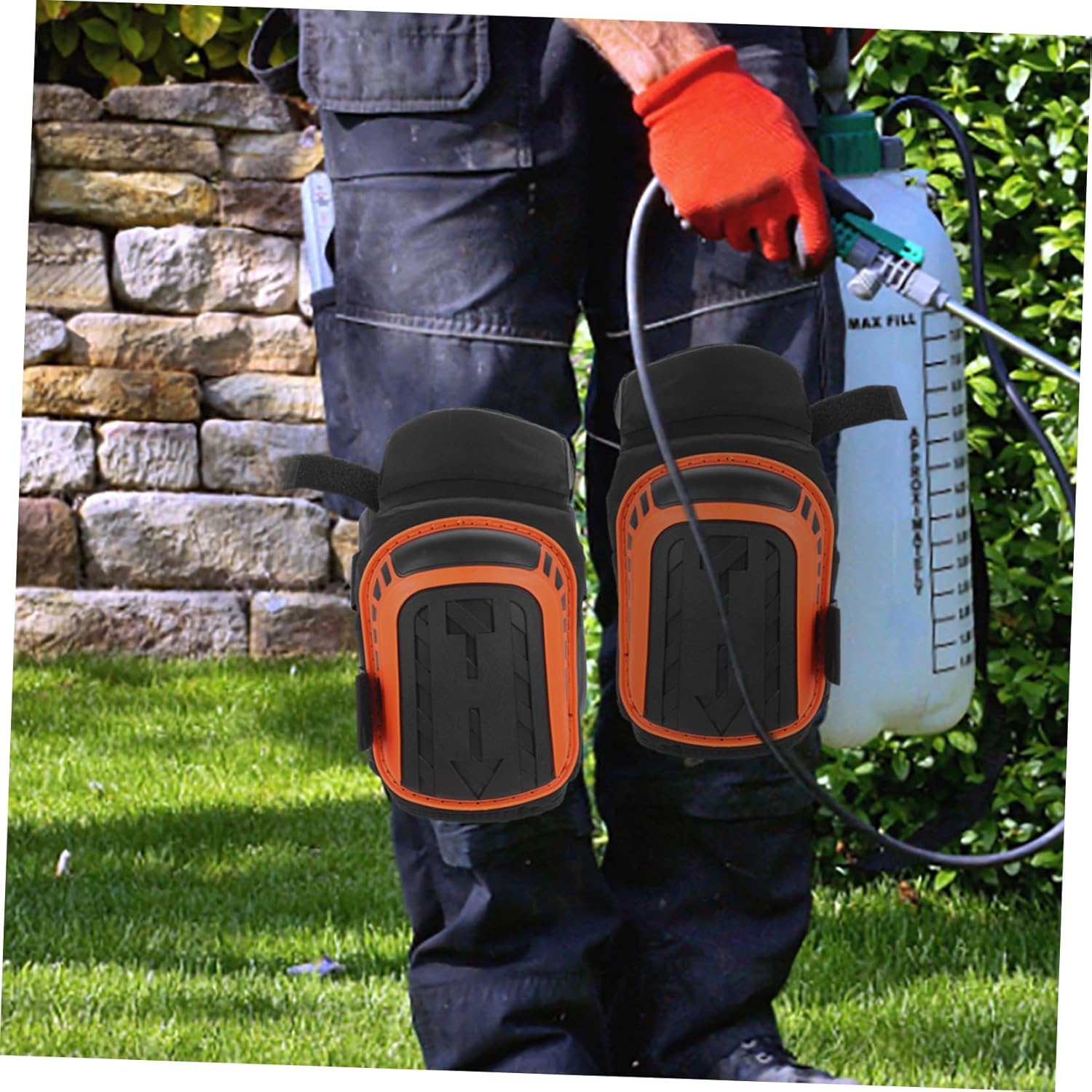 1pair Comfortable Outdoor Knee Pads Non- Protective Gear for Garden and Construction Work Professional Kneeling Cushions for Men and Women
