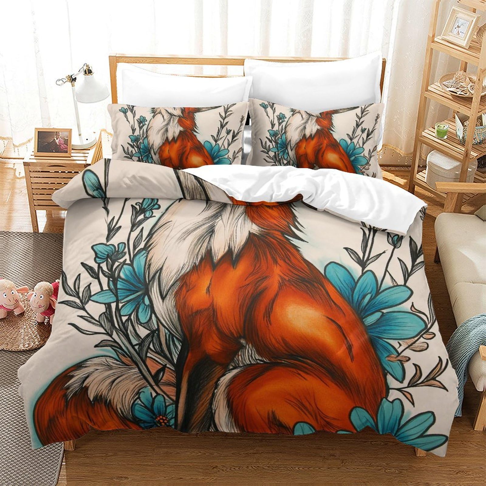 Housse de couette anti-pli et ultra douce pour en finir avec le repassage du lit