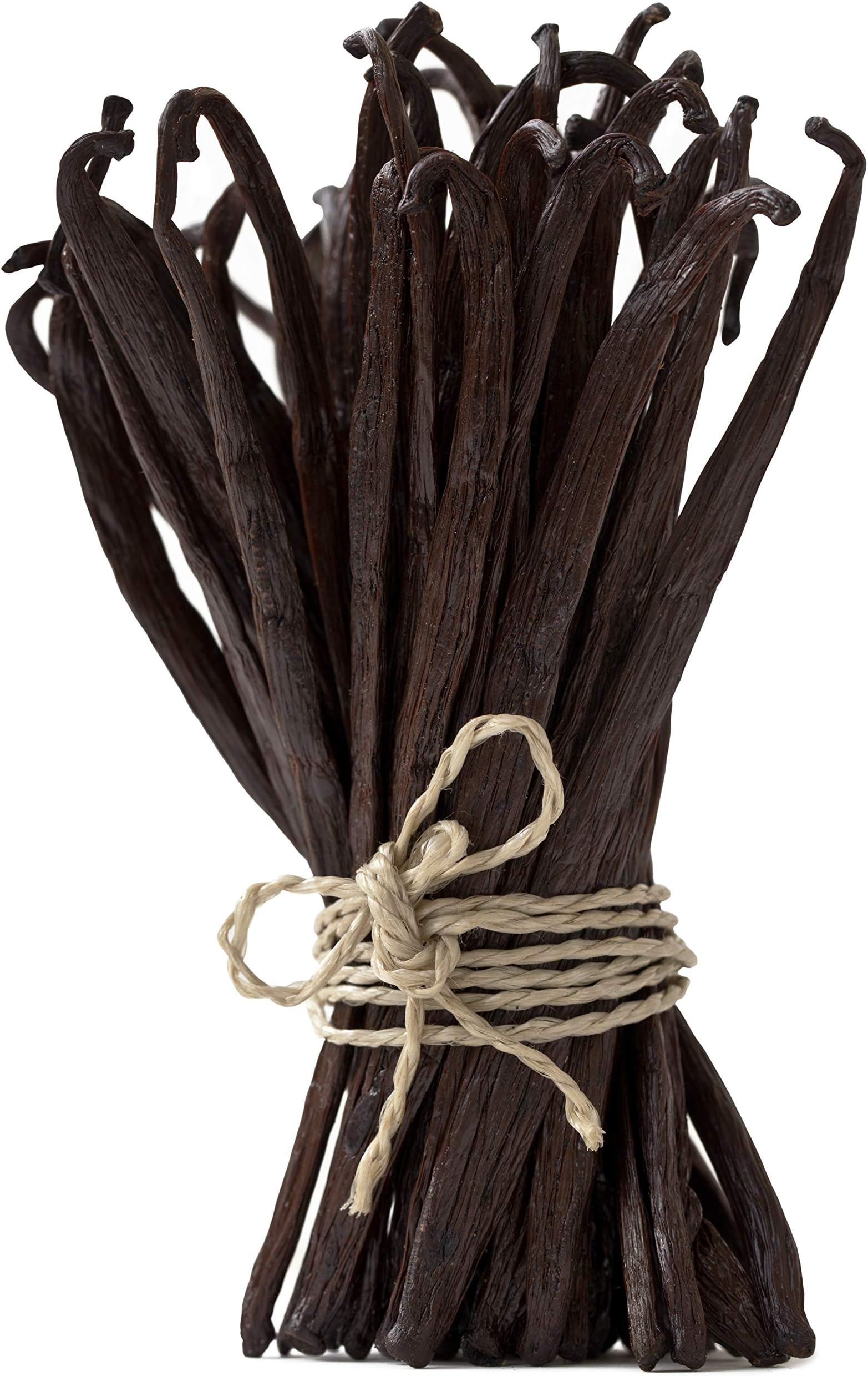 1/4 LB Organic Madagascar Vanilla Beans Whole Grade A Vanilla Pods for Homemade Vanilla Extract and Baking - 4 Ounces