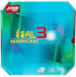 BestParts DHS Hurricane 3-NEO tênis de mesa borracha de pingue-pongue, 2,2 mm
