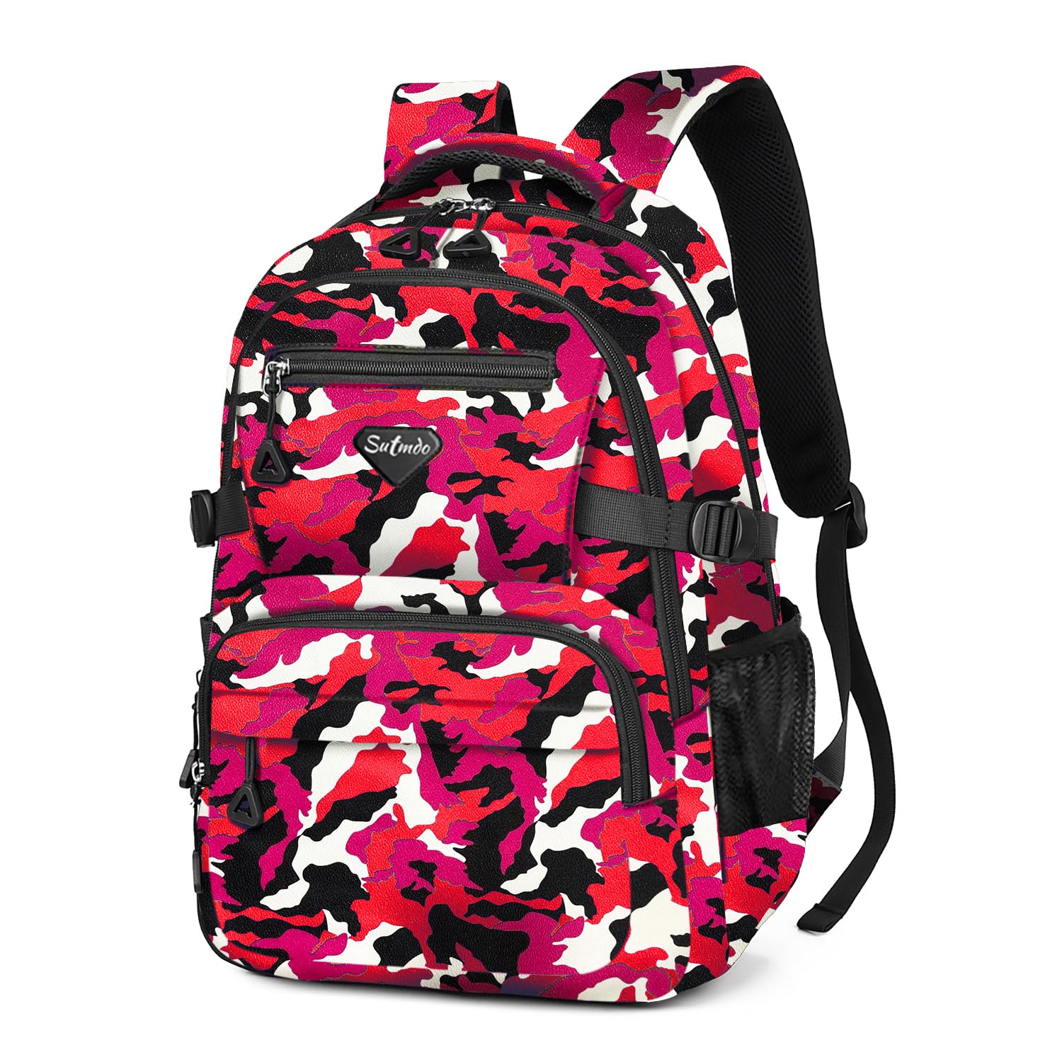 SUTMDO Casual Lightweight Backpacks for Boys & Girls, School Bookbags, 15 