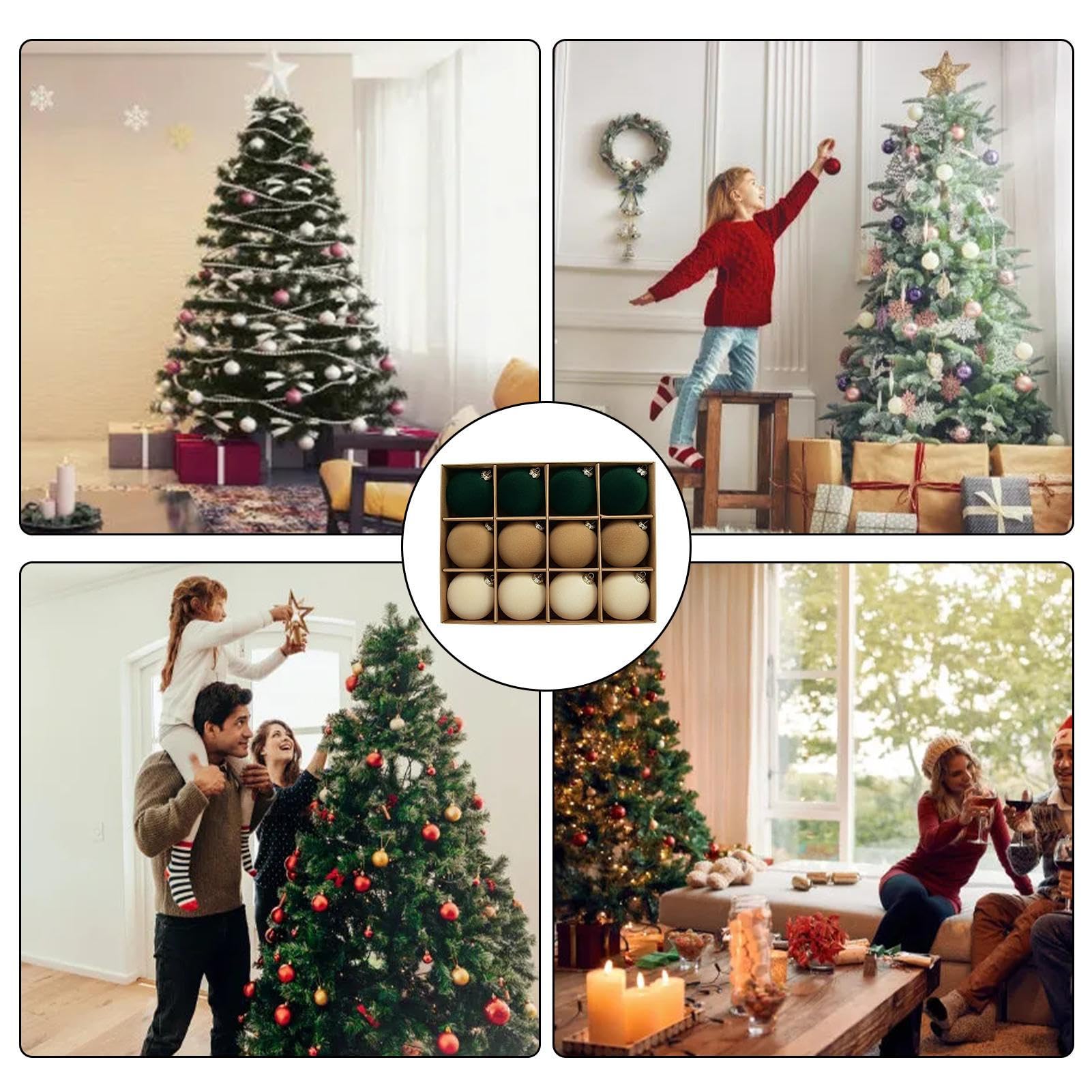 Lot De 20 Grandes Boules De Noël En Bois 14 Cm – Suspendues, à Peindre