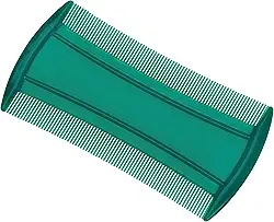 Pente plástico p/piolho