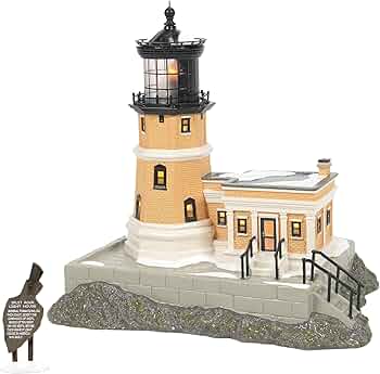 Amazon.com: Department 56 Snow Village Split Rock Lighthouse