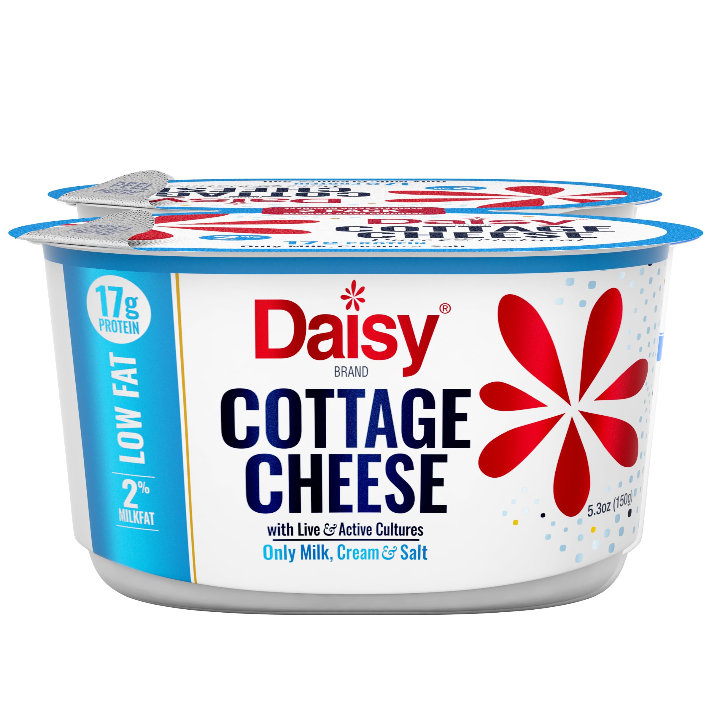 Daisy Brand Single Service Twin Pack 2 Cottage Cheese 10 6 Oz Pack Of 2