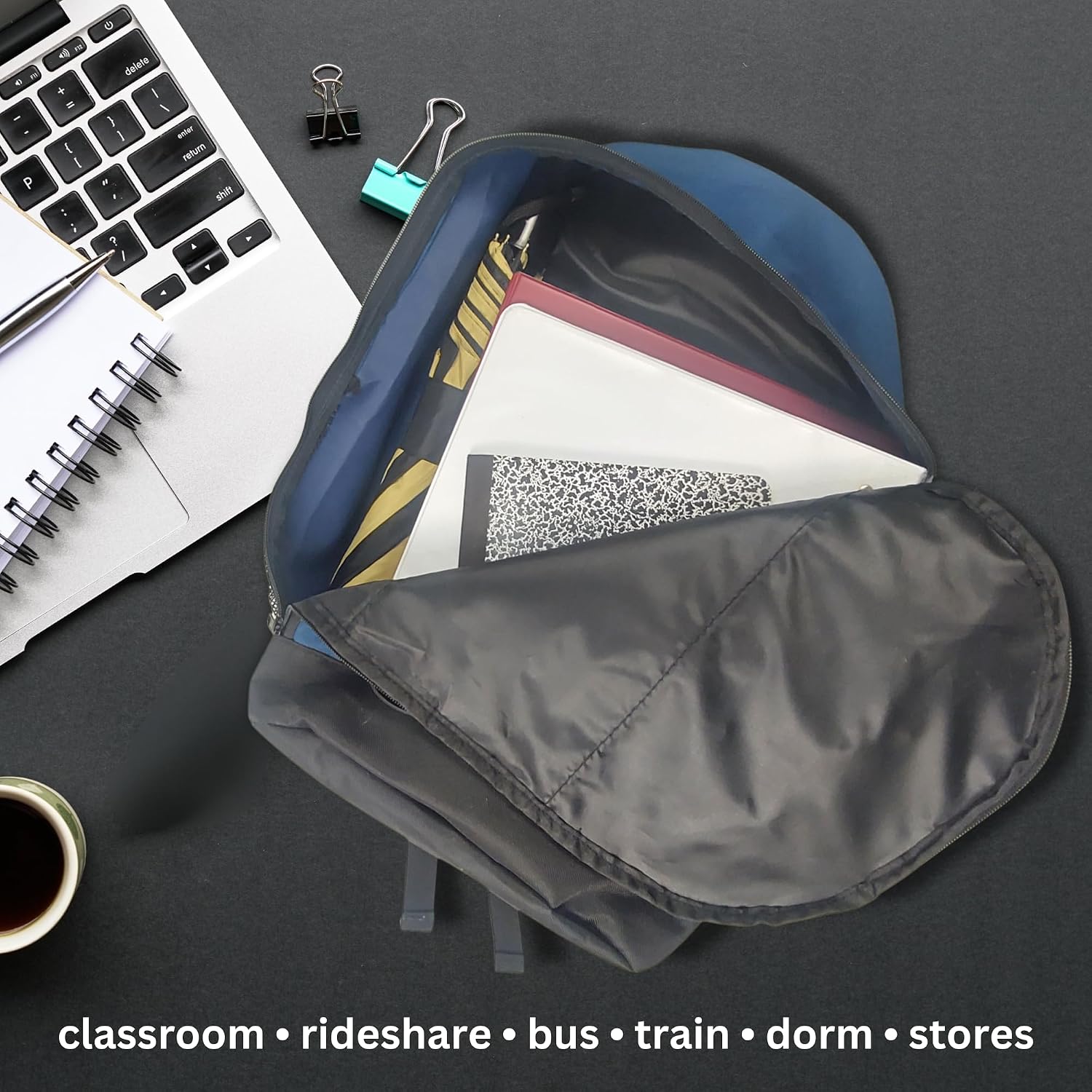 Storm Duds Ultra-Water Resistant Sport Umbrella - NCAA Two Tone Umbrella - 48” Coverage w/Push Button Automatic Open - Flexible, Wind & Rust Resistant Folds to 17 Inches