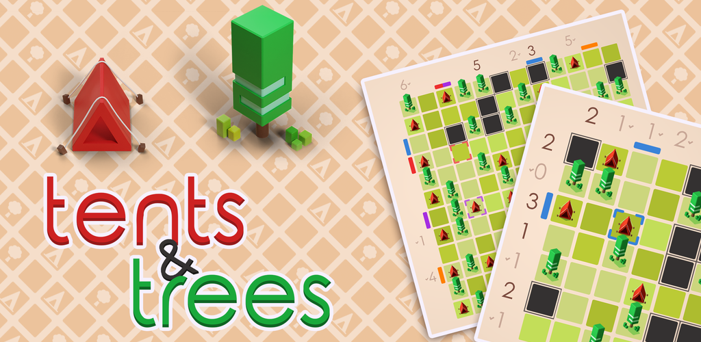 Zelte und Bäume Puzzles-App im Amazon Appstore