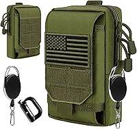 Vista 14 de IronSeals Funda táctica multiusos Molle para cinturón de teléfono celular, funda para iPhone 14 Plus, iPhone 14 Pro Max, iPhone 13 Pro Max, iPhone