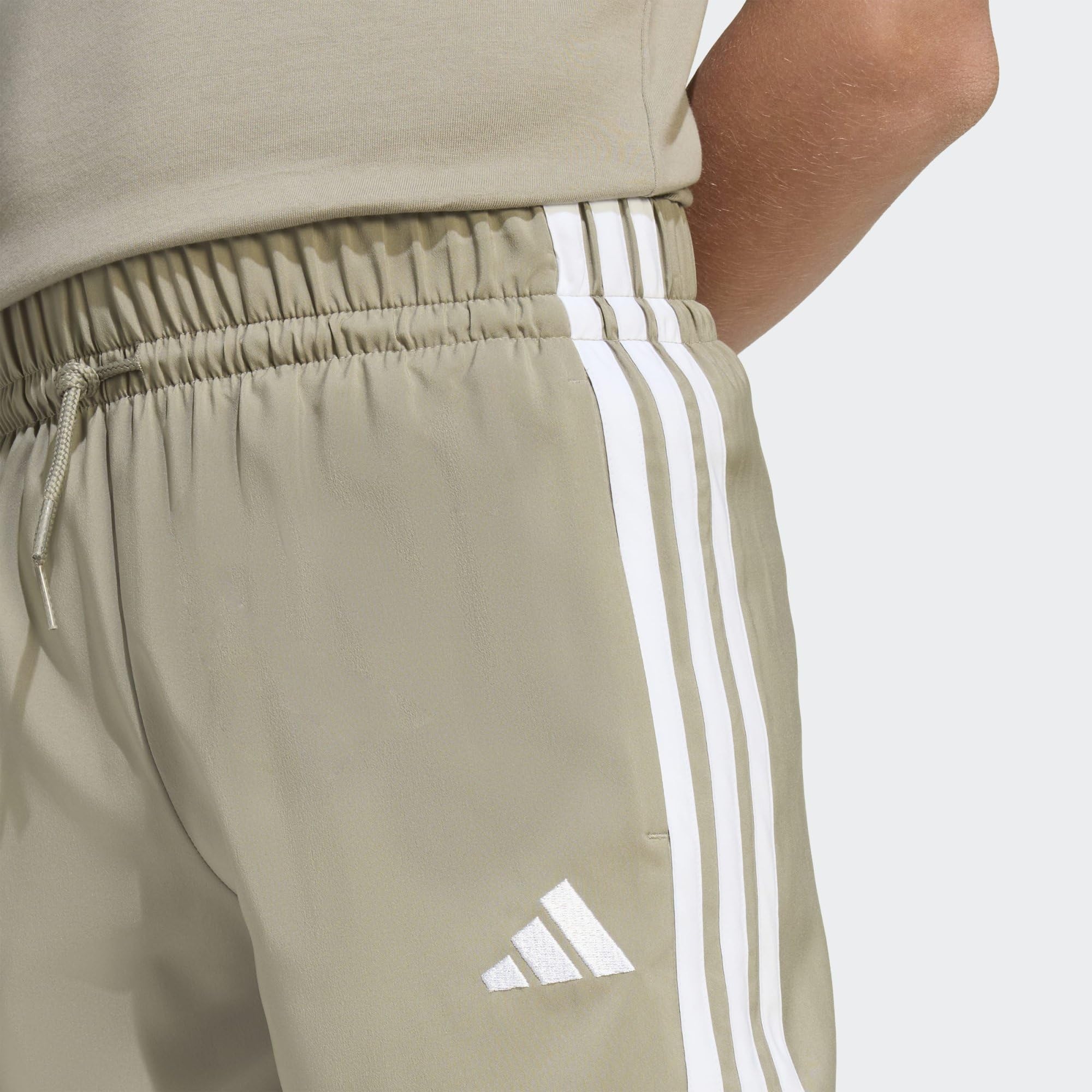 Adidas - Essentials Climacool Stripes, Pantaloncini Unisex - Bambini e Ragazzi