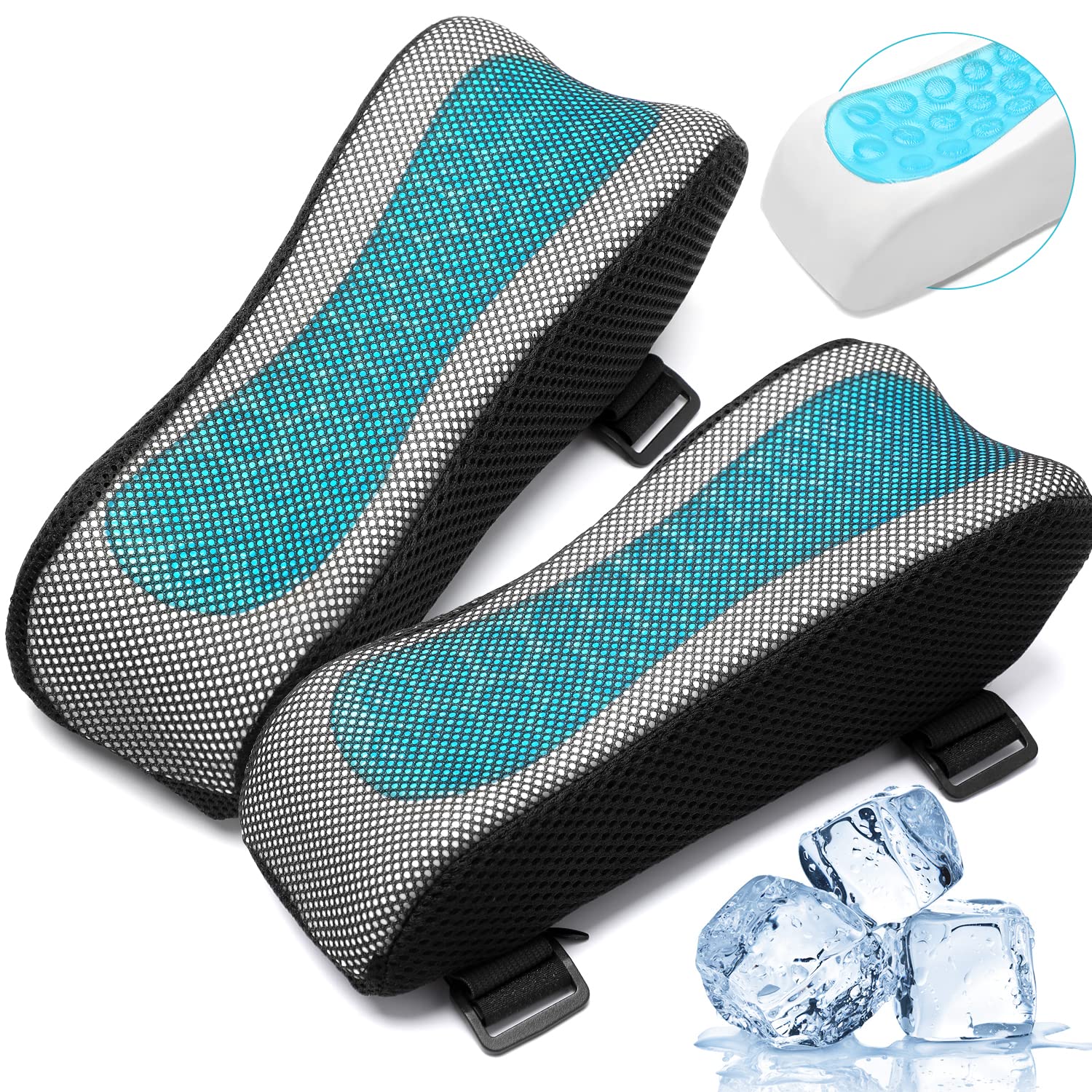 Buy Office Chair Arm Pads CoversErgonomic Armrest for Desk and Chair