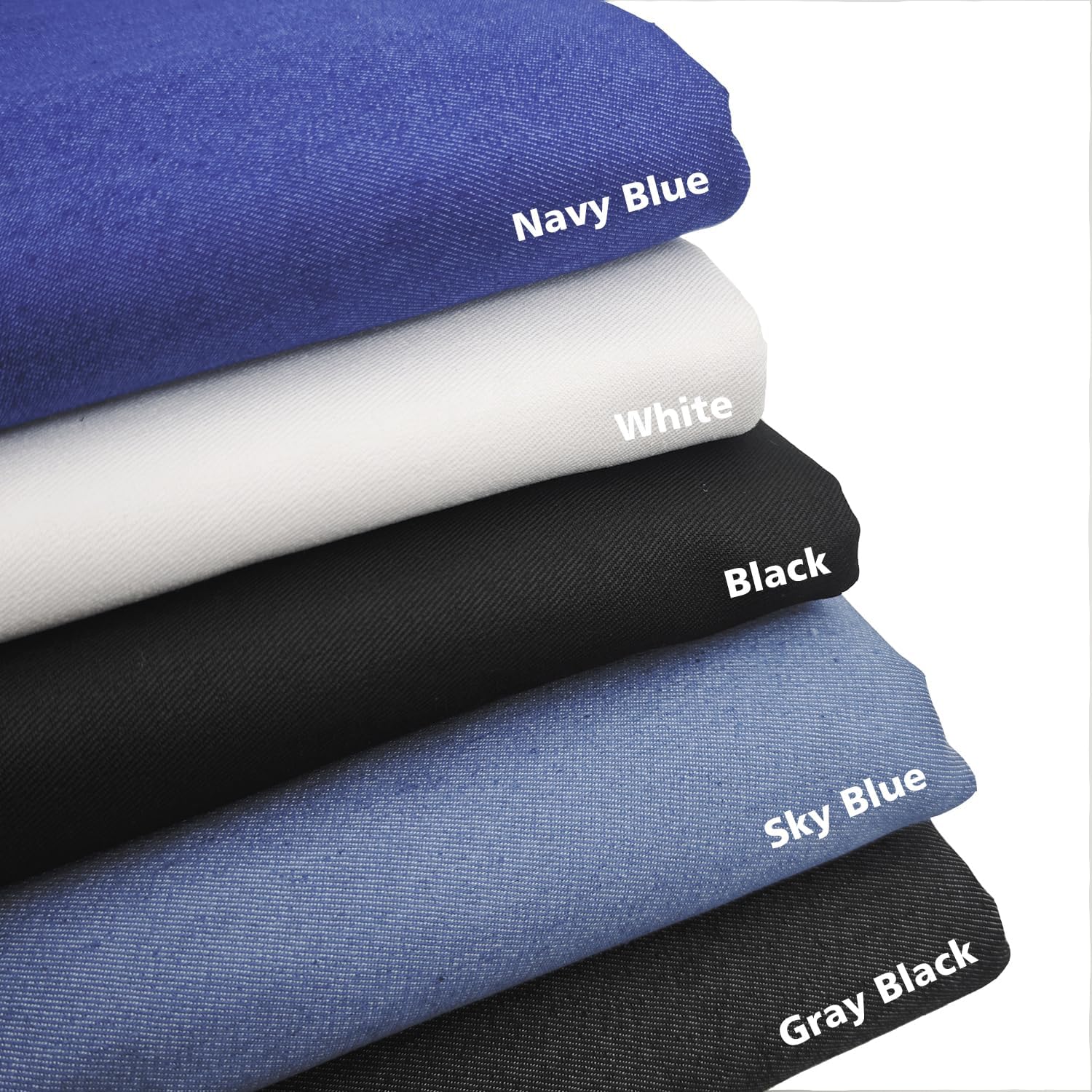 5 Yard 40 oz Sky Blue Denim Fabric for Sewing, Crafting Stylish Denim Fabric by The Yard Jean Material Sky Blue Jean Fabric (60''x180'')