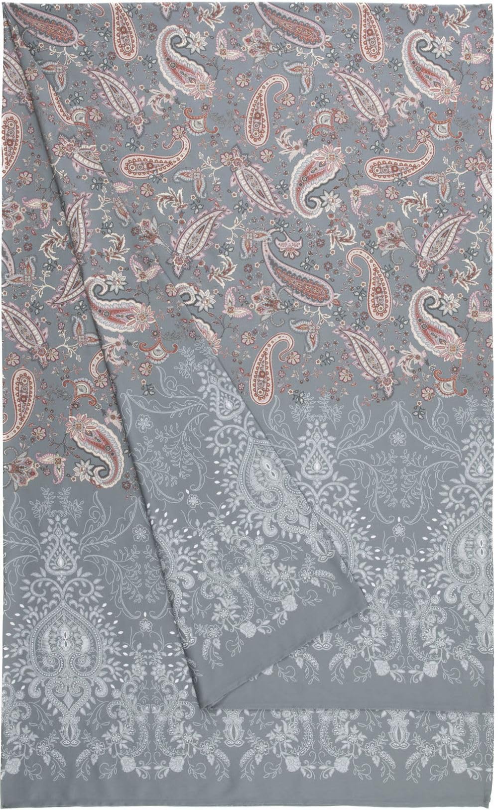 Bassetti Monnalisa 9333350 Foulard 100% Cotton Grey G1 Dimensions 180 x 270 cm