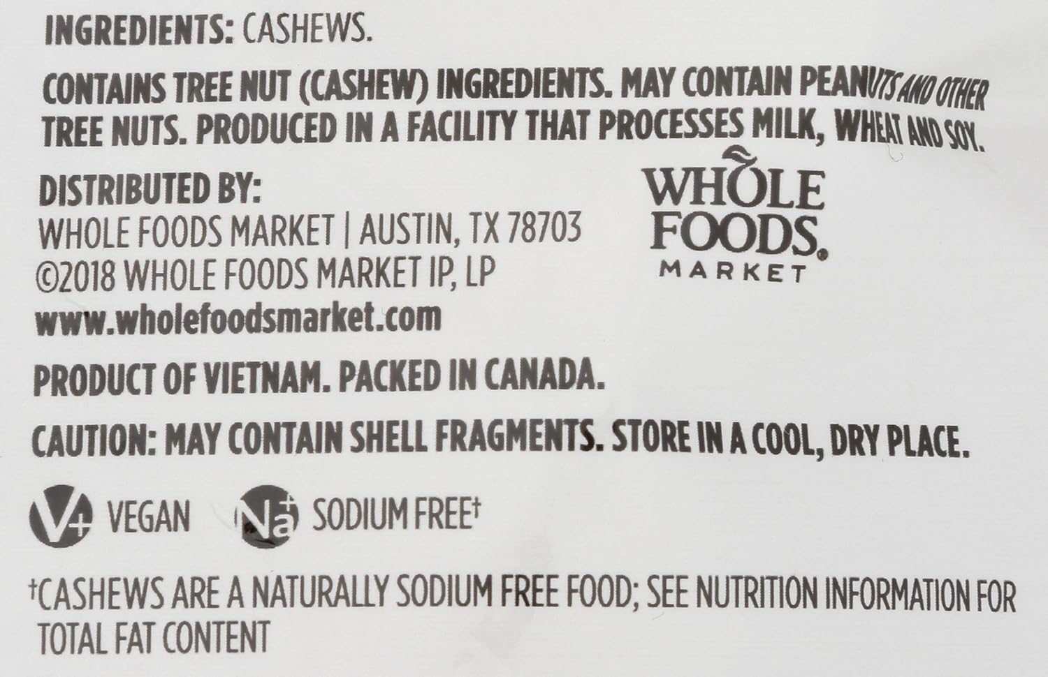 365 by Whole Foods Market, Cashews Value Size, 24 Ounce : Grocery & Gourmet Food