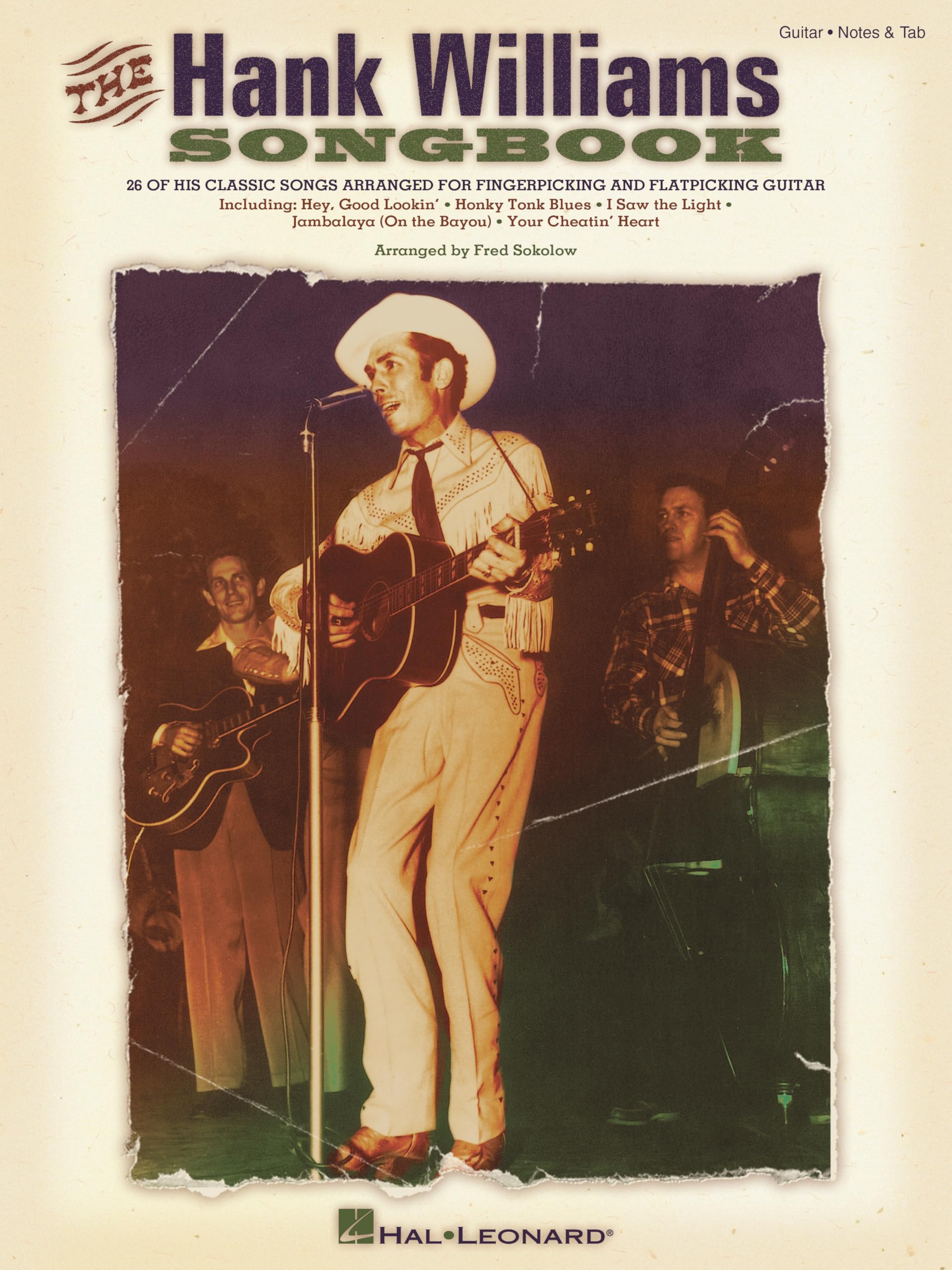 The Hank Williams Songbook Book [Softcover] Guitar Hal Leonard