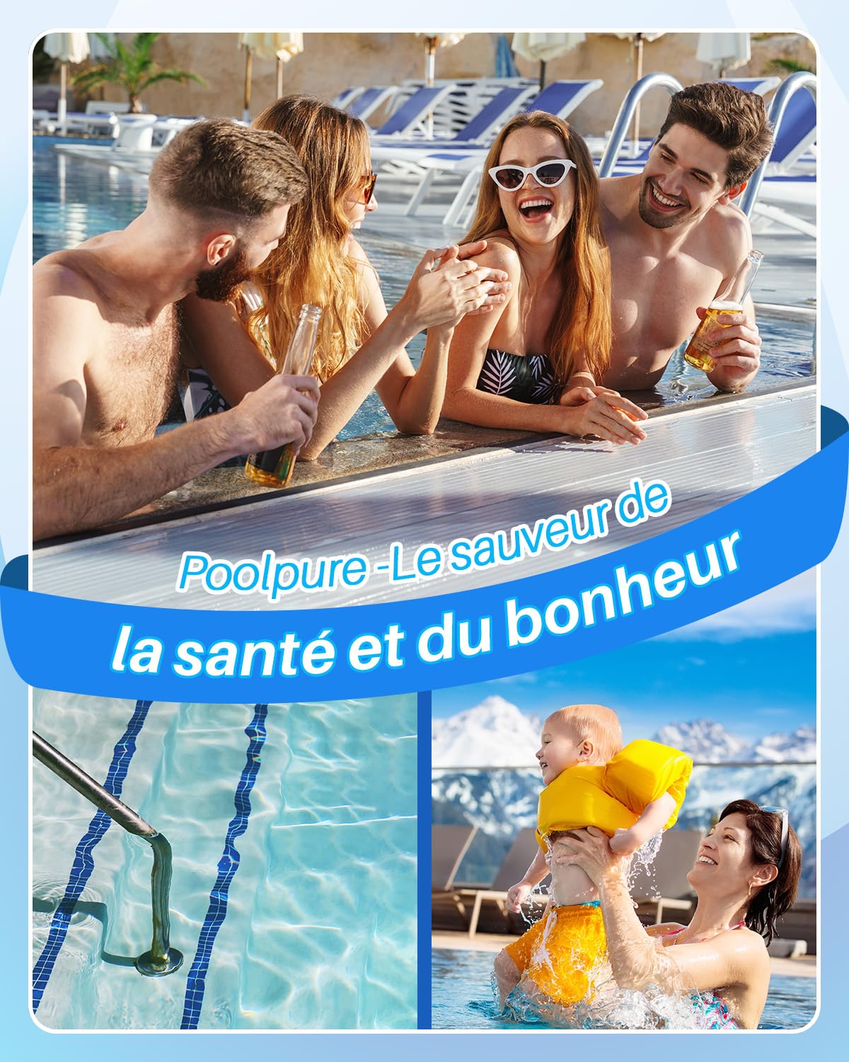 POOLPURE 2 filtres de Spa, filtres de Spa, Remplacement pour Les filtres Unicel 6CH-940, Pleatco PWW50P3, PWW50-P3, Filbur FC-0359, Waterway Plastics 817-0050, 25252, 378902, 03FIL1400 de