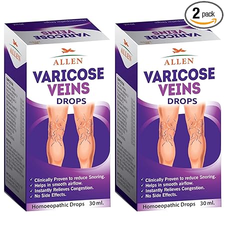 KRIG'S List023 Allen Varicose Vein Drops (30Ml) - Set Of 2 Bottles