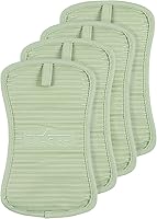 Vista 18 de All-Clad Soporte Premium para Ollas y Almohadilla Térmica: Resistente al Calor hasta 500 Grados - 100% Algodón, Almohadilla Térmica de 10"x6.25