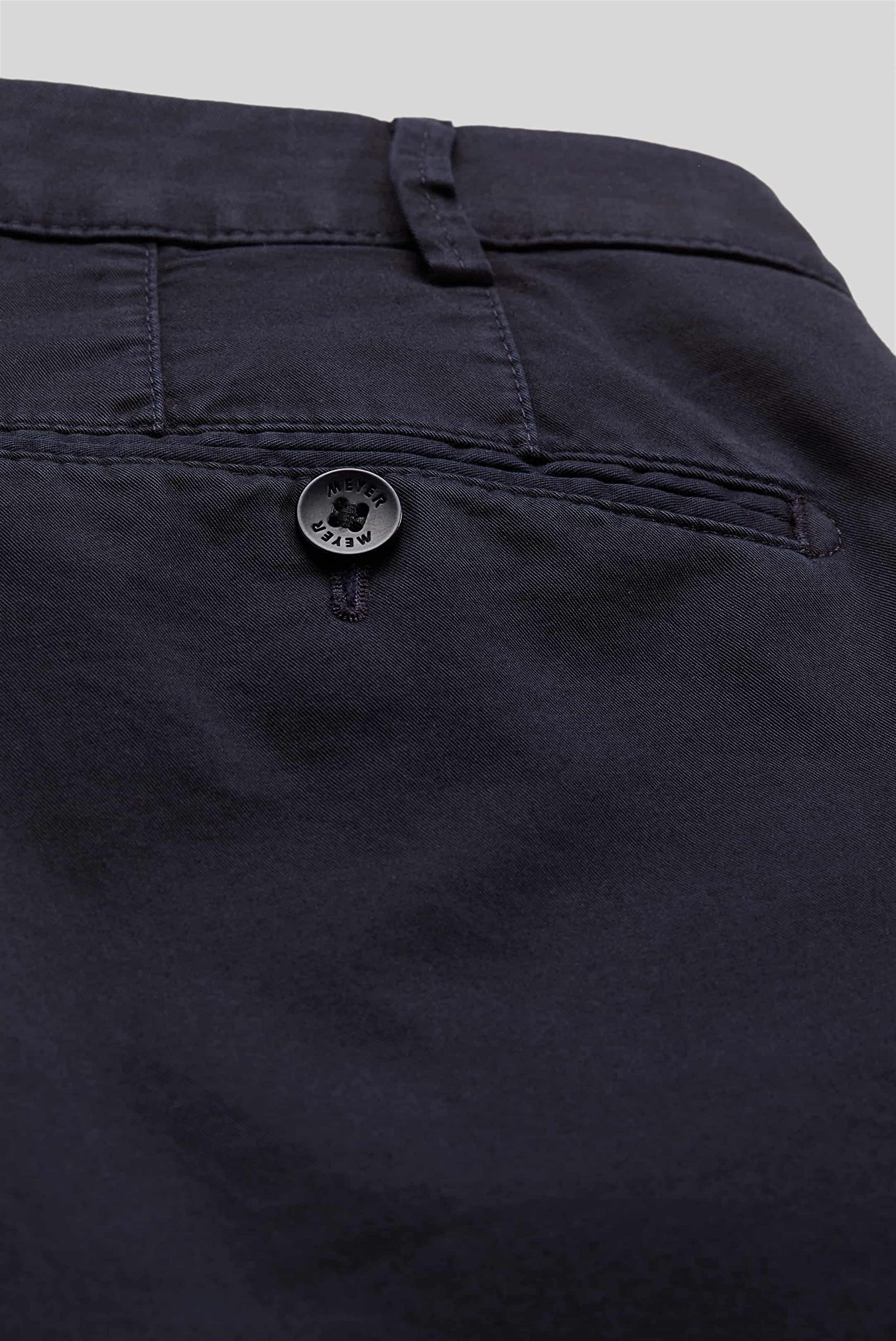 MEYER Pantaloni da Uomo Bonn - Constant Colour Chino di Cotone