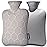 FORICOM Hot Water Bottle with Cover,Hot Water Bag for Pain Relief,Warm Water Bottle,Heating pad,Warming Bed,2Liter, Non Toxic Rubber,Made in PVC.BPA Free.