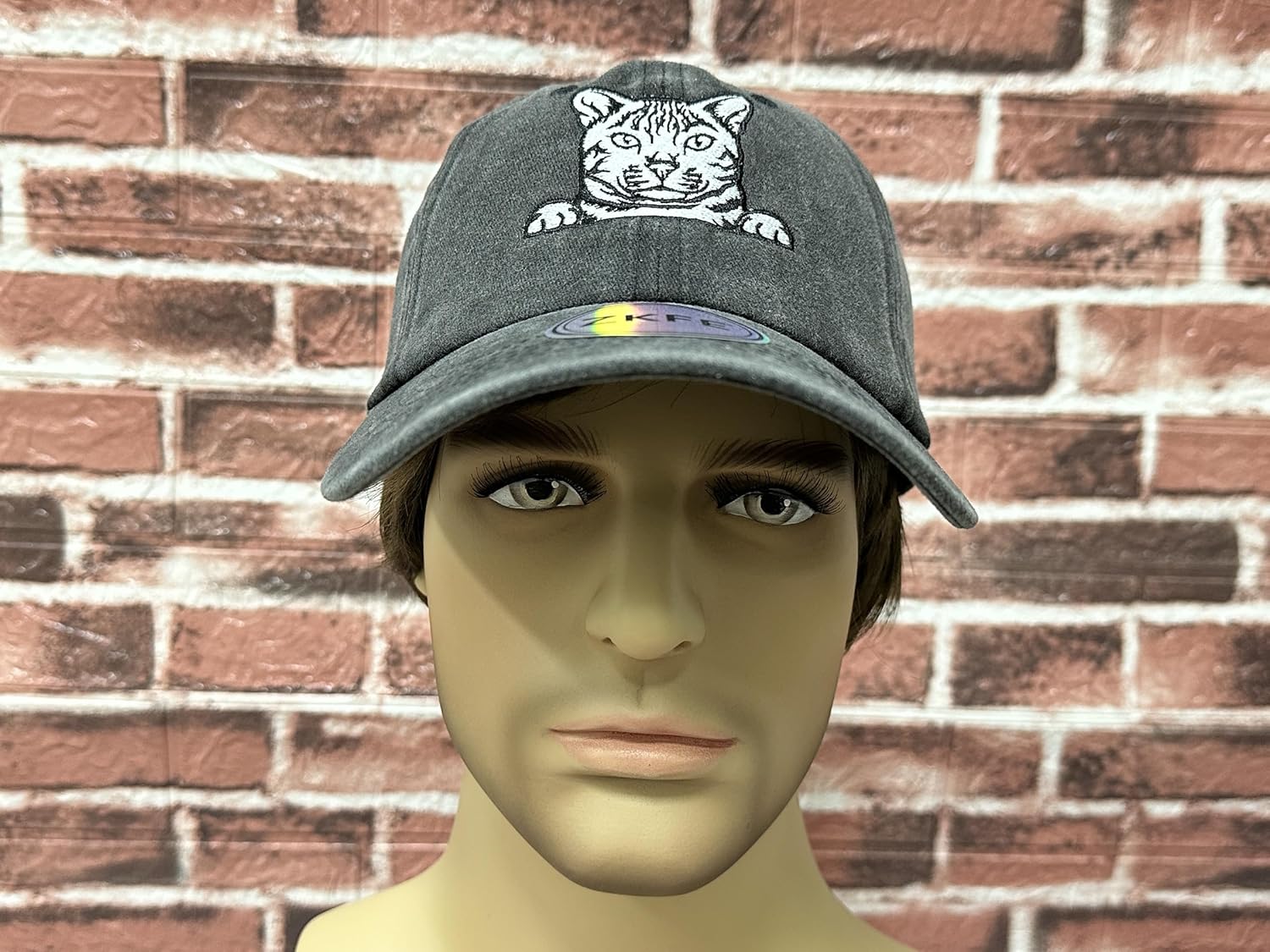 Cat Lover Gifts, Embroidered Cat Baseball Hats for Men Women - Image 5