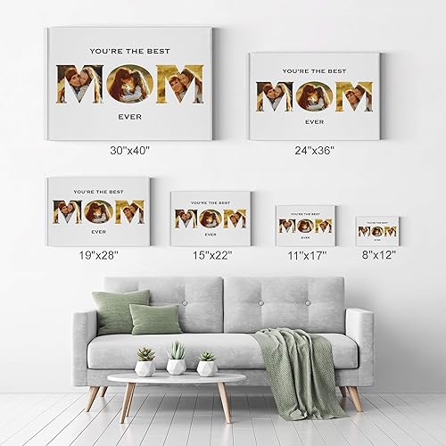 Vista 295 de Smile Art Design Imagen de collage de 3 imágenes, impresión en lienzo personalizada con tus fotos, impresiones fotográficas personalizadas, regalos