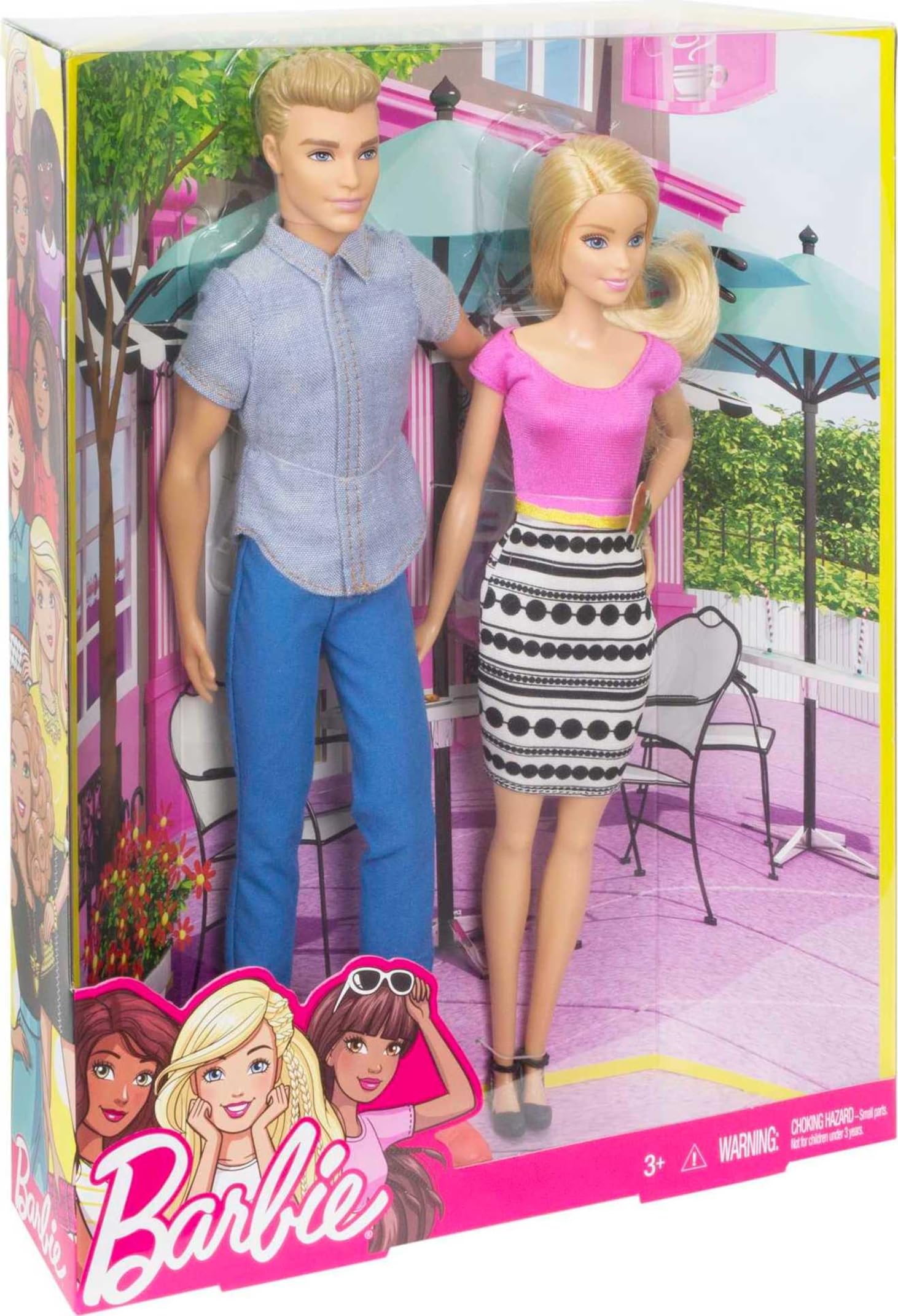 Barbie DLH76 and Ken Doll 2-pack : Amazon.sg: Toys