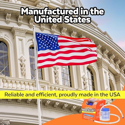 Miniatura 7 de NeverScrub! Cartucho de repuesto automático para sistema de limpieza de inodoro, 1.65 onzas (paquete de 3)