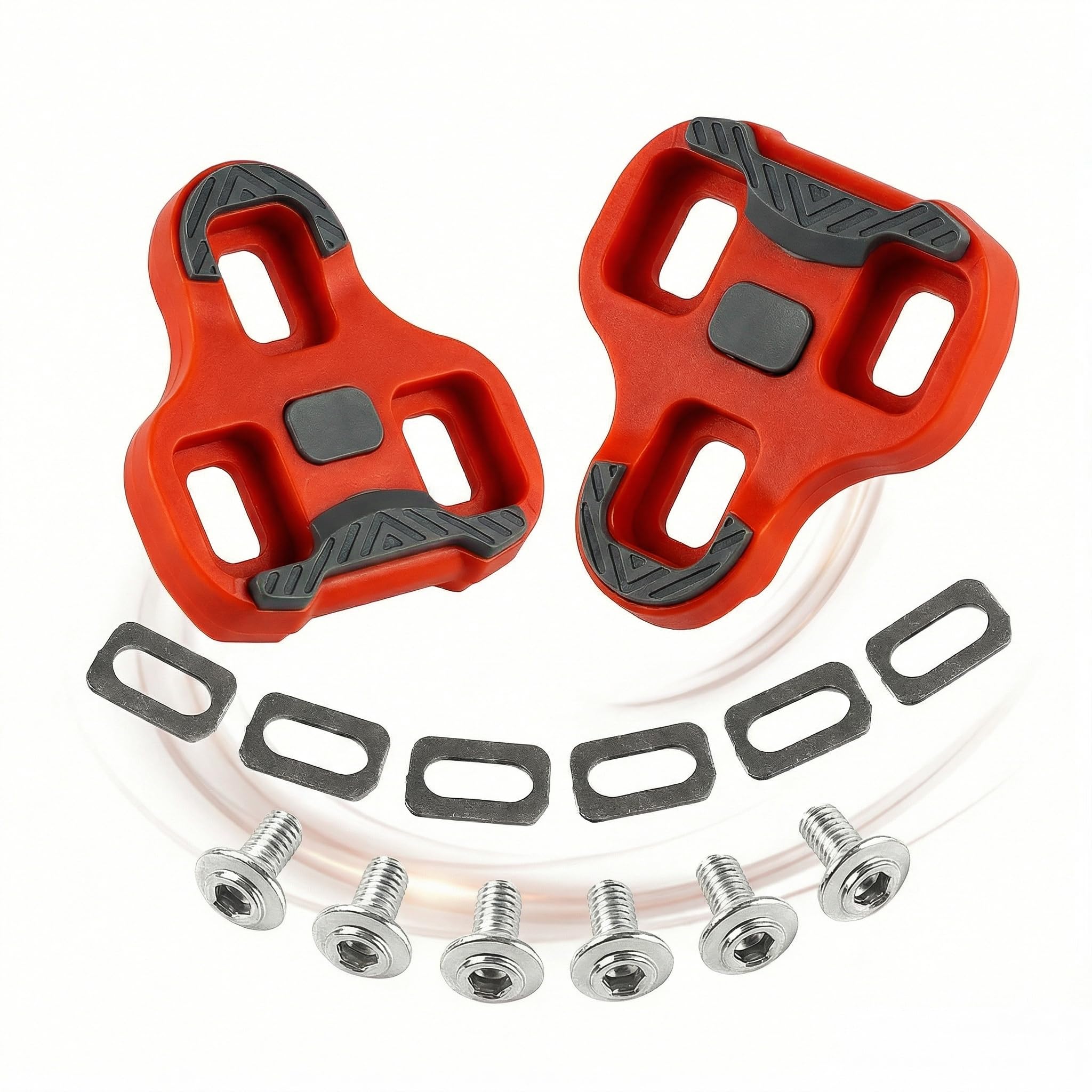 Knagi rowerowe kompatybilne z Look KEO Cleats do spiningu Peloton, klipsy do jazdy na rowerze halowym i górskim, MTB, zestaw klipsów rowerowych