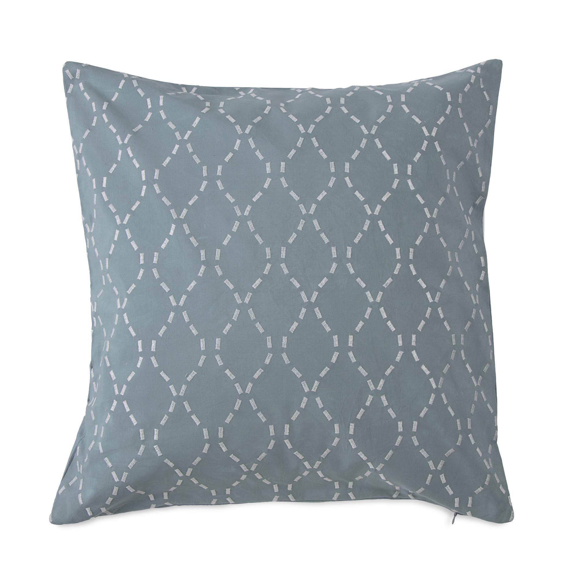 Southern Tide Mar Vista Dec Pillow, Square 20 Inches, White