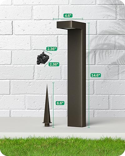 Miniatura 9 de EDISHINE Paquete de 6 conectores de cable de bajo voltaje, conectores de cable de iluminación de paisaje, impermeables, para iluminación de