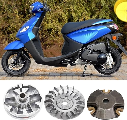 Miniatura 6 de UOIENRT Kit completo de variador de repuesto para Yamaha JOG Tng Adly Aprilia 50cc 49cc 2 tiempos Scooter Variador Kit de embrague