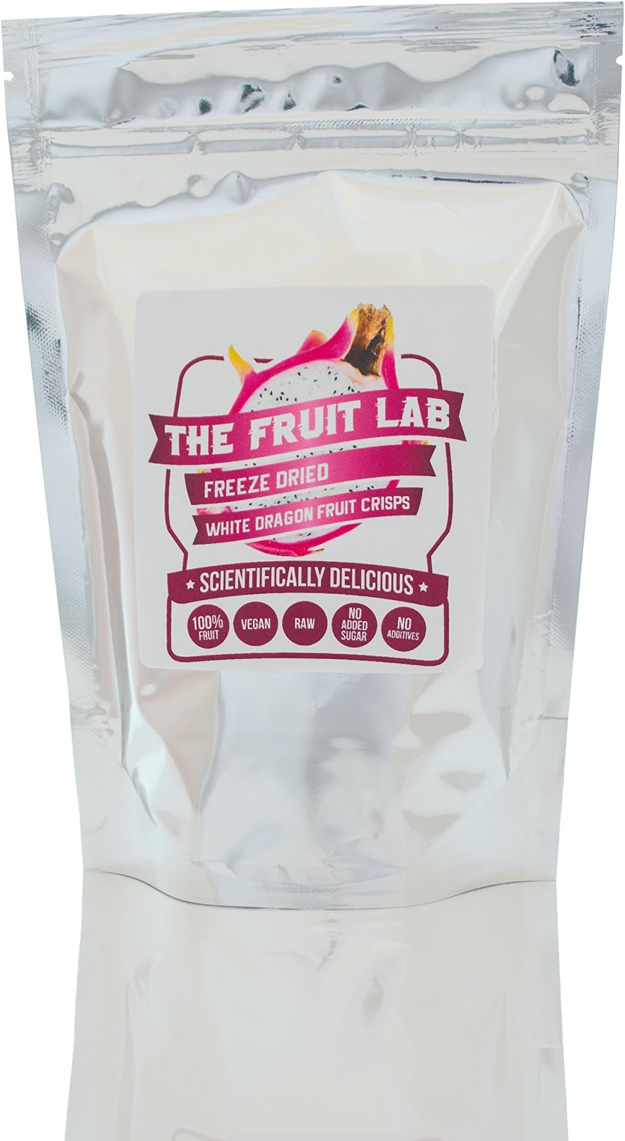 100g Freeze Dried White Dragon Fruit Pitaya Crisp Fruit Snack