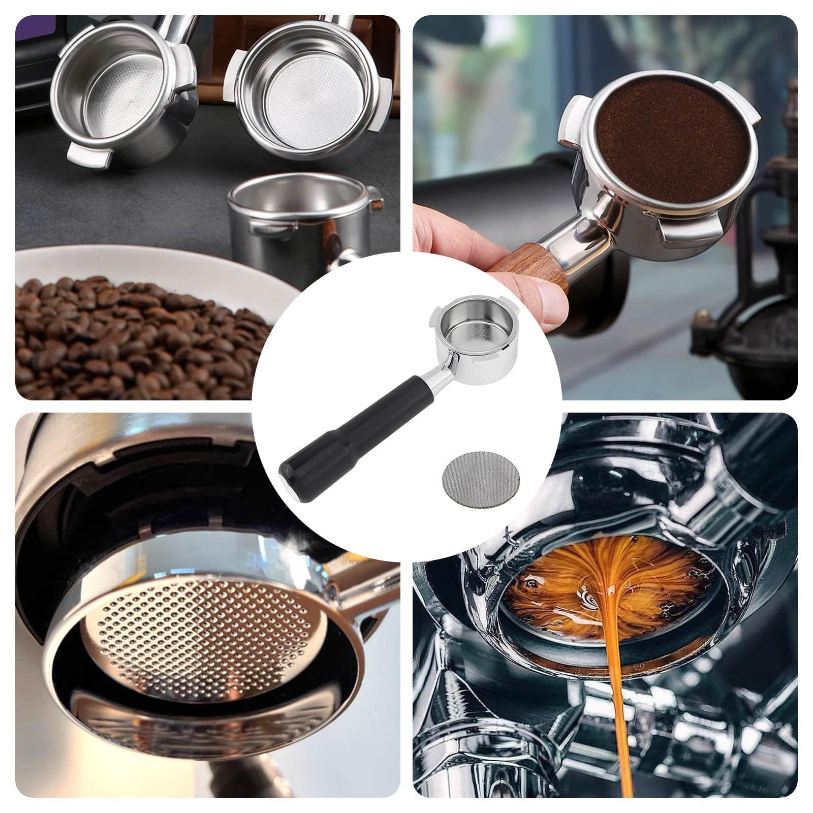 Amazon | Breville用54mmボトムレスポルタフィルター、エスプレッソ