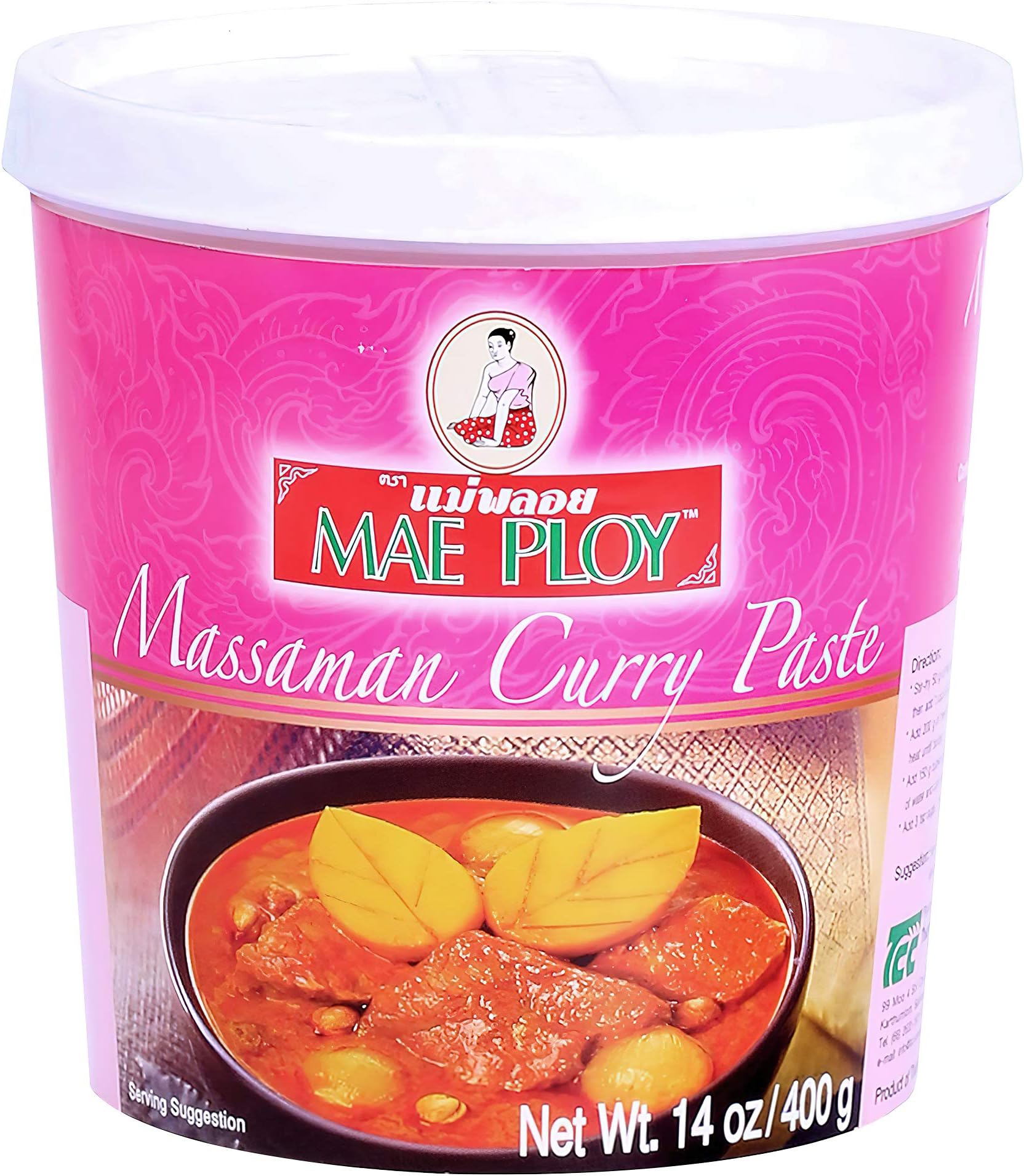 Mae Ploy Massaman Curry Paste, Authentic Thai Masaman