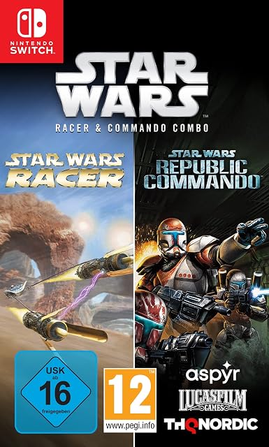 Star Wars Racer and Commando Combo - Nintendo Switch