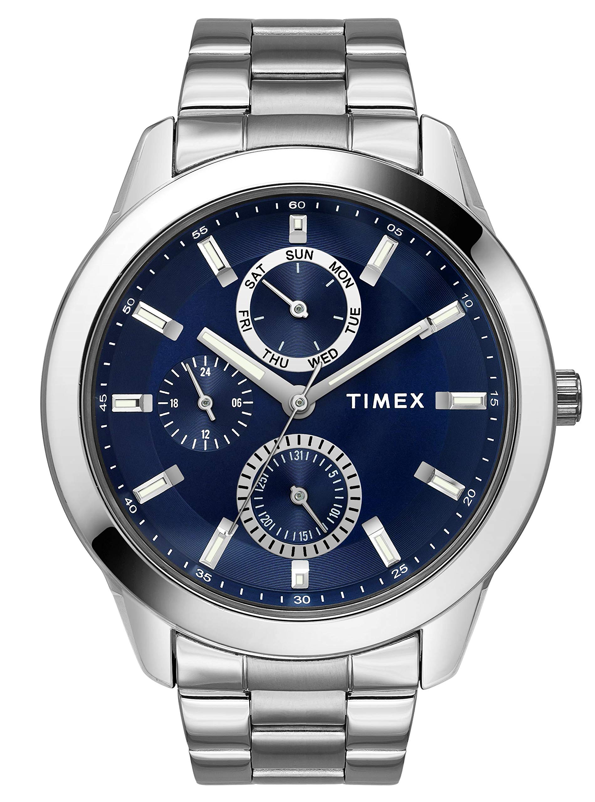 TIMEX Men Quartz Analog Blue-Dial-TWEG18507 (B08X3NZ28G) Amazon Price History, Amazon Price Tracker