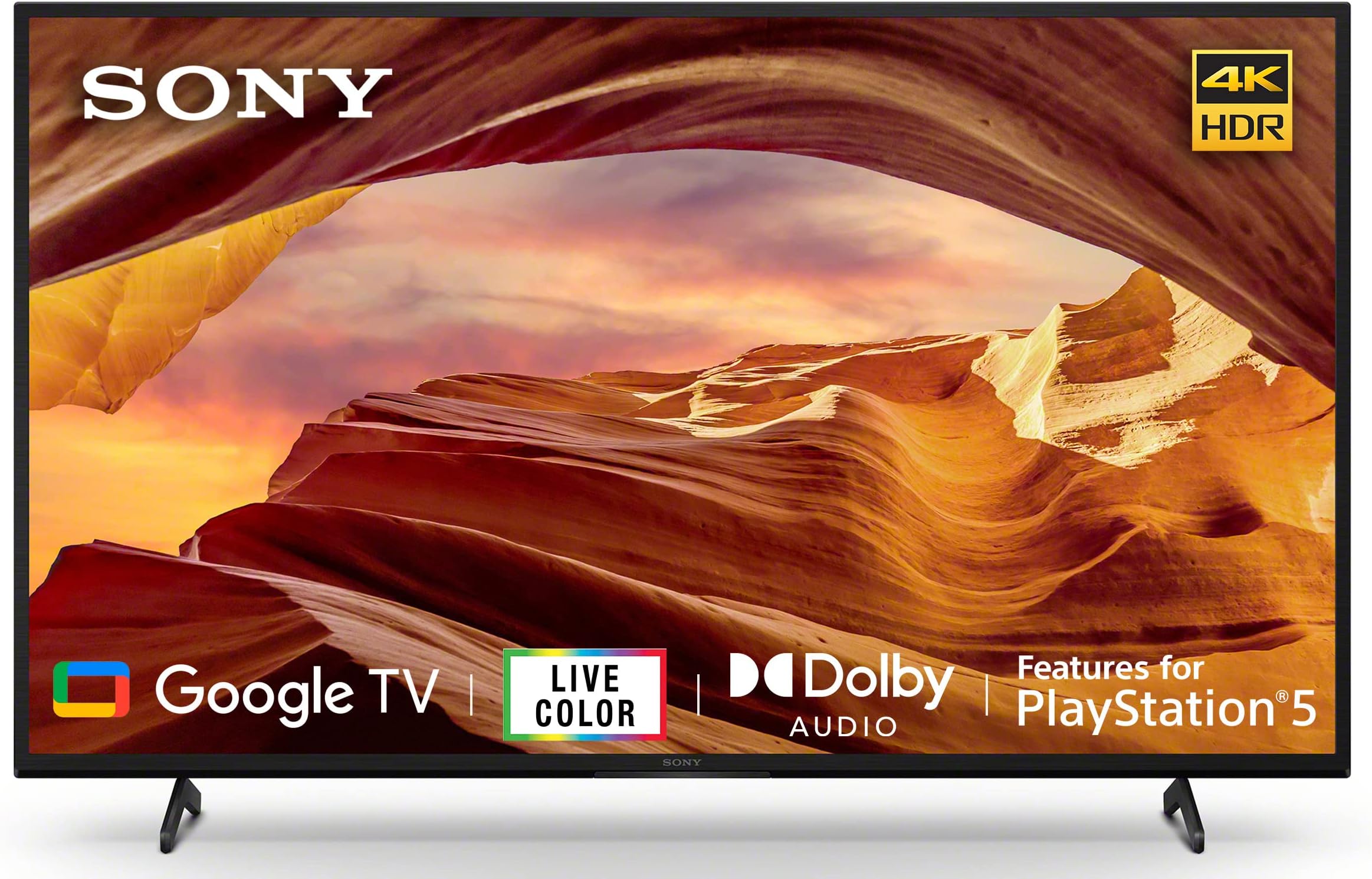 Sony Bravia 108 cm (43 inches) 4K Ultra HD Smart LED Google TV KD-43X75L (Black)