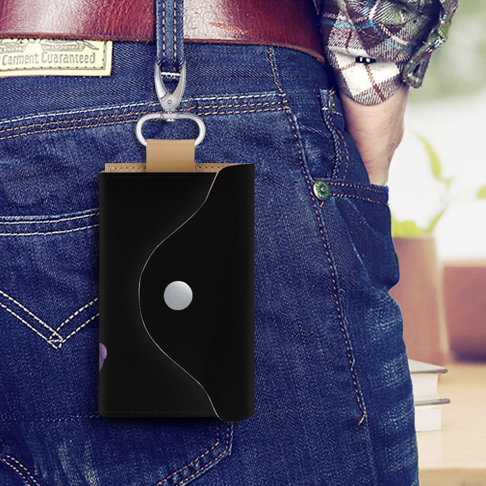 【新品・未使用】ジョジョの奇妙な冒険　吉良吉影（キラークイーン）レザーキーケース ジョジョの奇妙な冒険 吉良吉影(川尻浩作) KIRA(KAWAJIRI)'s