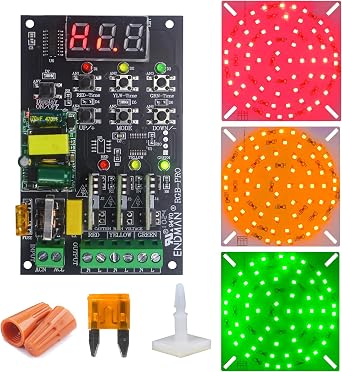 Traffic Light Controller Sequencer with Led Light 3 Color 39+ Modes