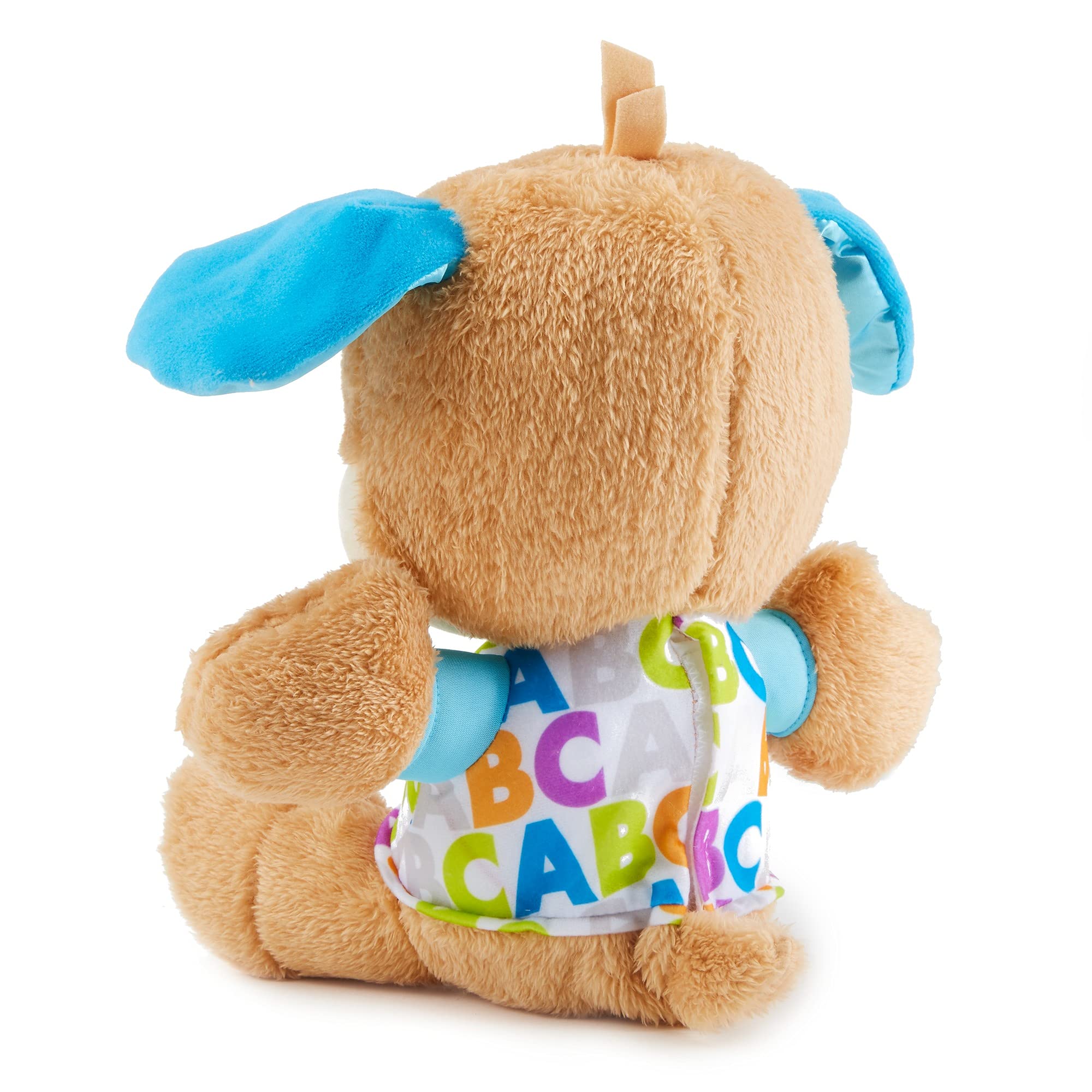 Fisher-Price Ríe Y Aprende Perrito Primeros Descubrimientos – Peluche Interactivo Con Luces Y Sonidos, +6 Meses, Versión Español