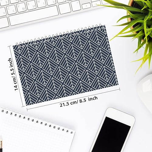 Miniatura 2 de Libro de registro de cheques encuadernado en espiral, libro de registro de cuentas de cheques para seguimiento de gastos de ingresos, cuaderno de