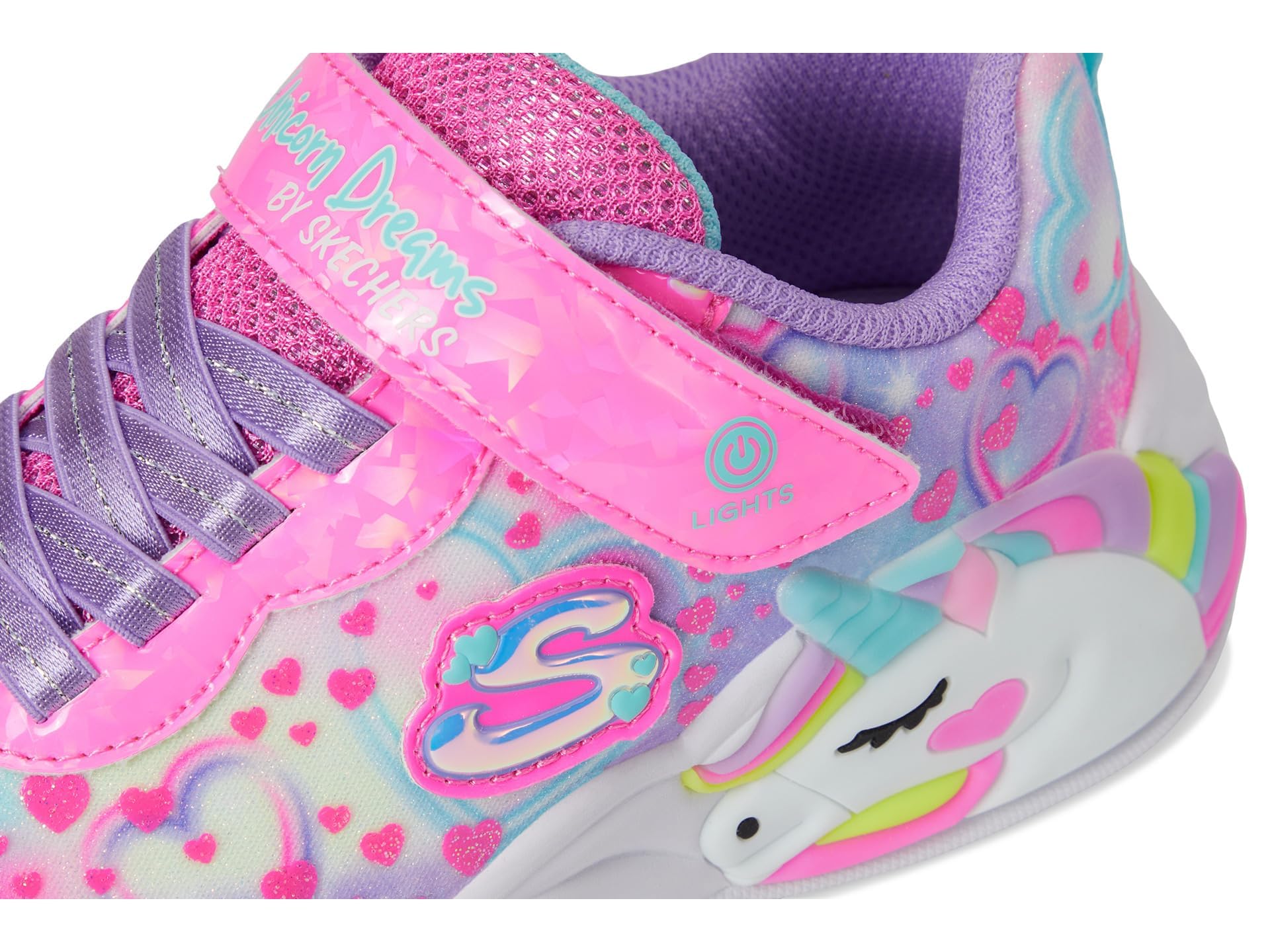Skechers Mädchen Unicorn Dreams Heart SparklesSneaker