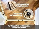 Razen Stair Tread Template Tool Gen3.0, Wood Stair Jig for Measuring Shelf, Laminate Treads and Risers, Adjustable Stair Gauge from 30.25" to 49.25", Upgraded Screw Tightening