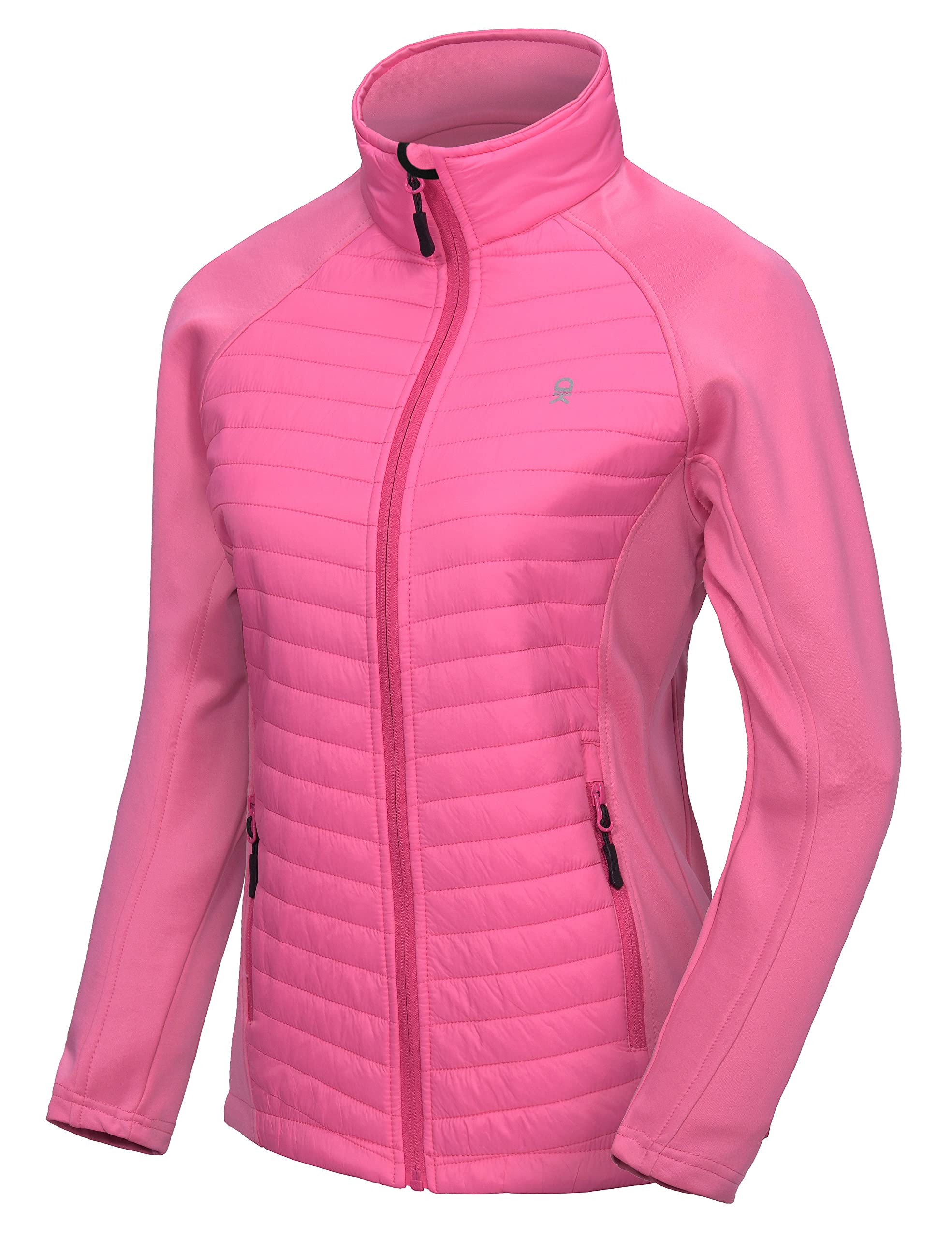 Little Donkey Andy Geïsoleerde wandeljas voor dames Ademend Thermo Running Hybrid Jas Lichtgewicht Warm, 3XL