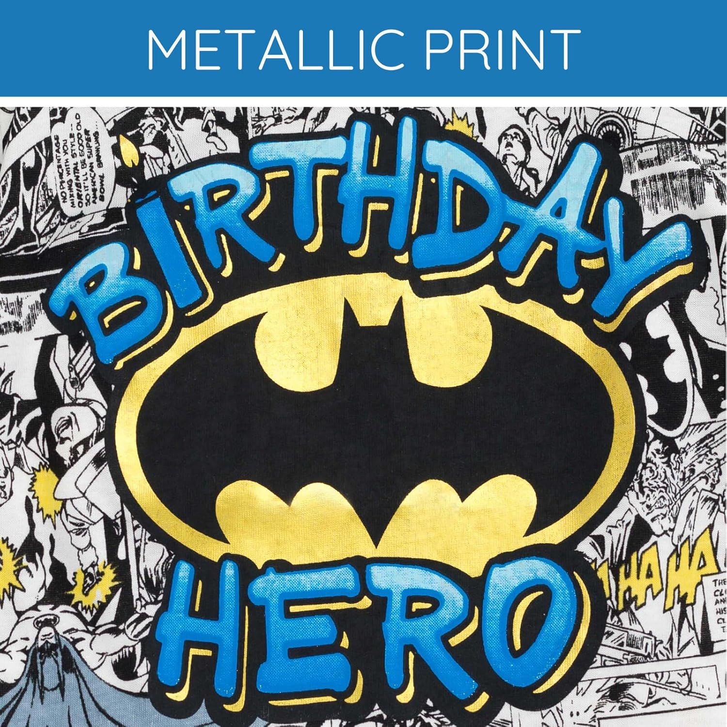 DC Comics Birthday T-Shirt Toddler to Big Kid Sizes (2T - 18-20) - Image 5