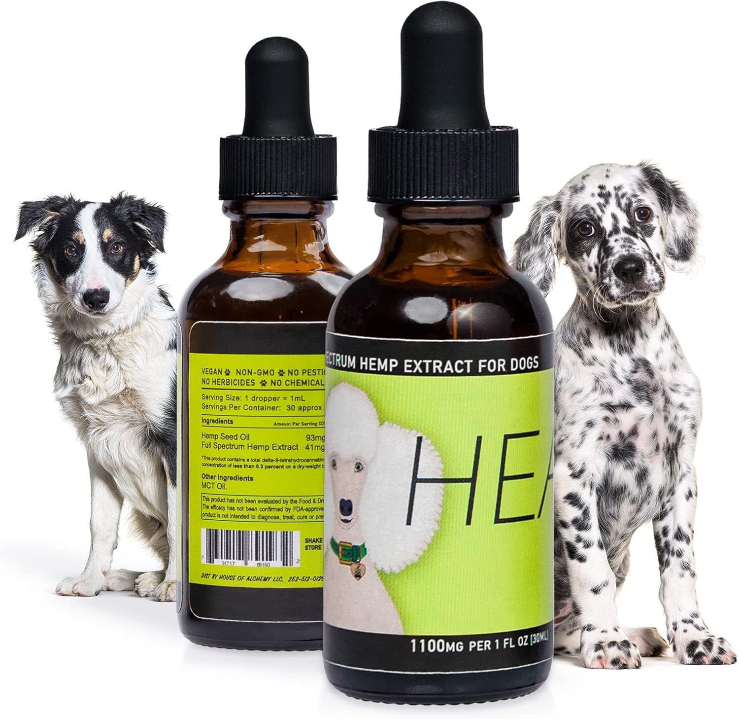 Hemp Dog Health HEAL Hemp Oil for Dogs for Dog
