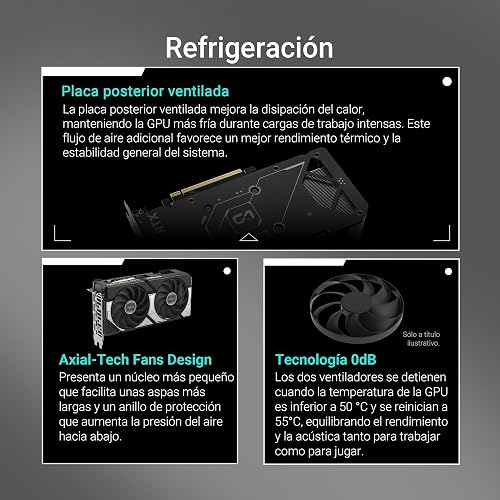 ASUS Dual GeForce RTX 5060 8GB GDDR7 OC Edition Carte Graphique Gaming - 4